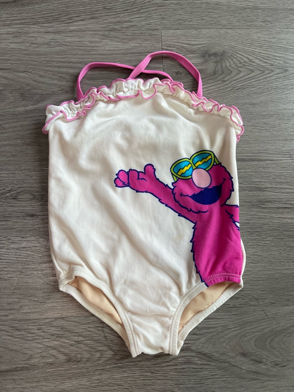 Vtg 2002 Elmo Sesame Street bathing suit